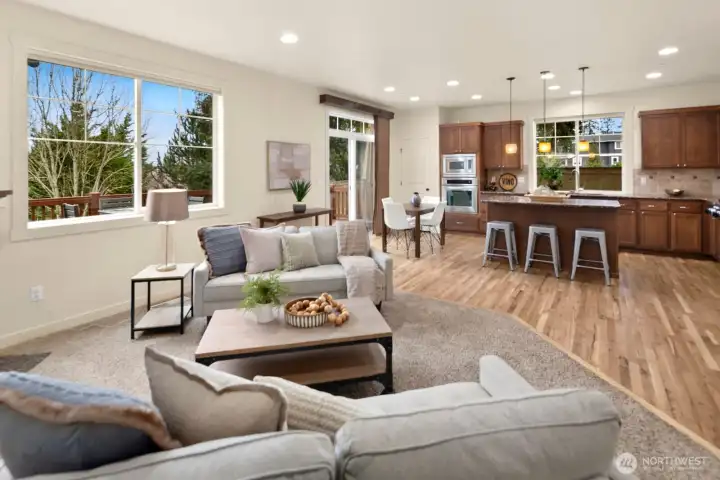 Light and Bright Greatroom