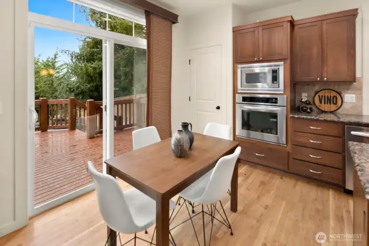 Eating Space off of Kitchen