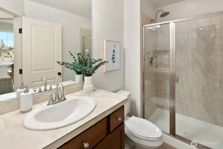 Main Floor Bathroom with Shower!