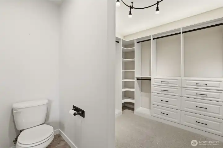 Primary Walk-in Closet