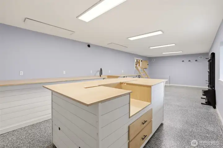 Flex Room, Shop, Workout Room, Storage