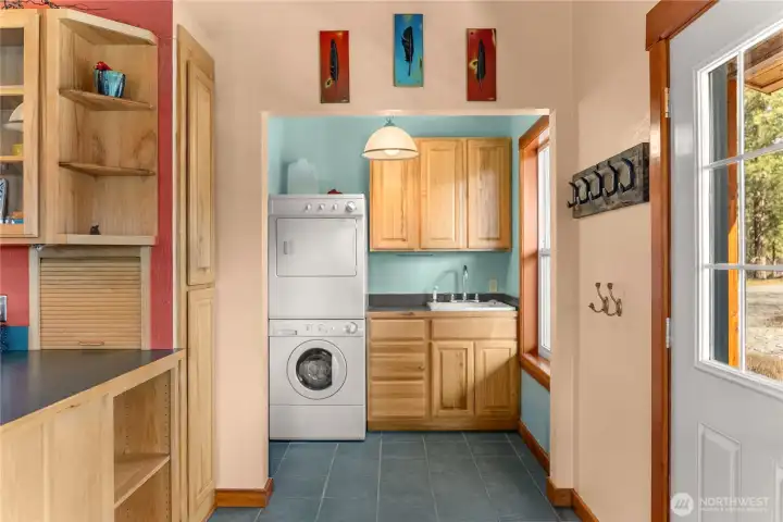 Main floor laundry