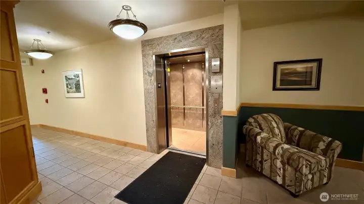 Elevator To Unit 205