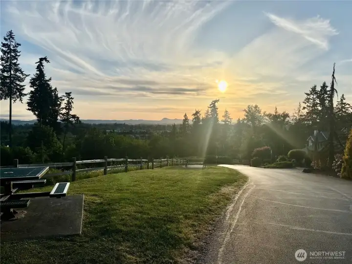 Picnic Area at Overlook Across from Unit