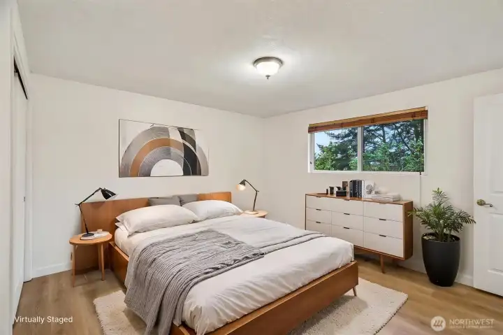 Primary bedroom on main level