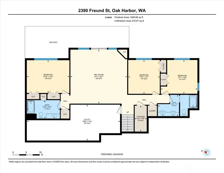 Lower Level floor plan