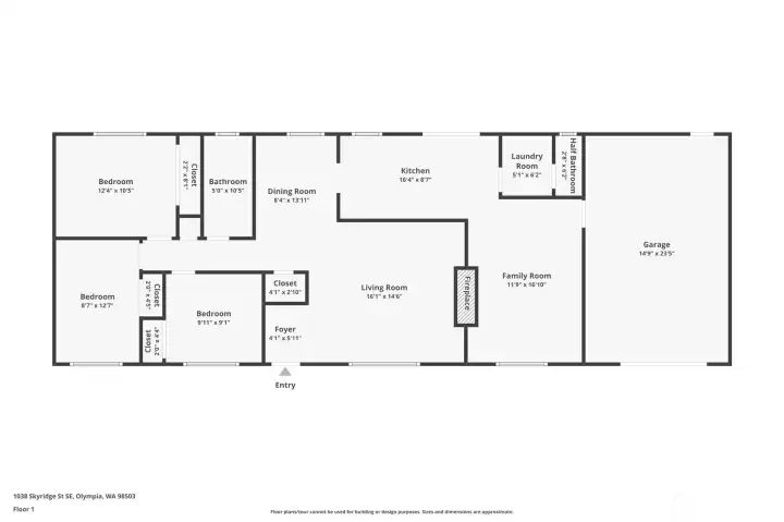 The central chimney cleverly serves both the living room fireplace and the family room fireplace, creating two distinct gathering spaces anchored by a shared architectural feature. The bedroom wing is thoughtfully tucked away on the opposite side of the home, providing separation from the kitchen, living room, and family room activities when quiet time is needed. The family room also presents intriguing possibilities for future customization, whether that's a larger private suite, home office, hobby room, or den. With 1,320 square feet, this floorplan offers flexibility while maintaining the comfortable flow that has made one-story ramblers so popular. The central chimney cleverly serves both the living room fireplace and the family room fireplace, creating two distinct gathering spaces anchored by a shared architectural feature. The bedroom wing is thoughtfully tucked away on the opposite side of the home, providing separation from the kitchen, living room, and family room activities when quiet time is needed. The family room also presents intriguing possibilities for future customization, whether that's a larger private suite, home office, hobby room, or den. With 1,320 square feet, this floorplan offers flexibility while maintaining the comfortable flow that has made one-story ramblers so popular.