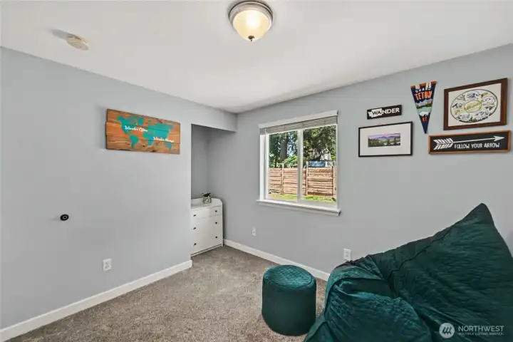 Another view of the guest bedroom.