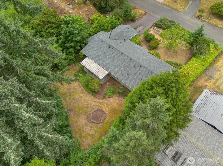 The new roof went on in June 2026 and covers the 1,285 sq ft house and the attached garage. The new roof went on in June 2026 and covers the 1,285 sq ft house and the attached garage.
