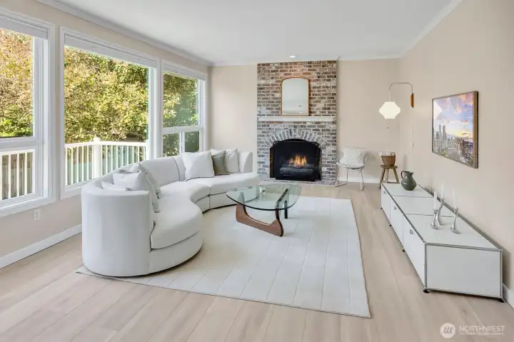 Spacious family room with ample natural light and flexible layout options.