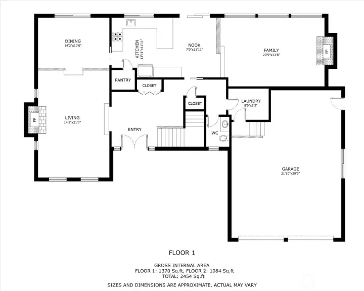 Level 1 floor plan