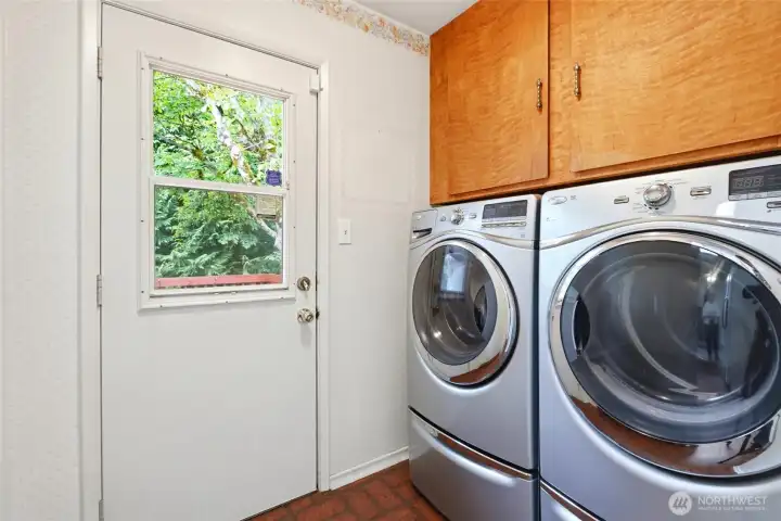 Utility Room to Deck Door Utility Room to Deck Door