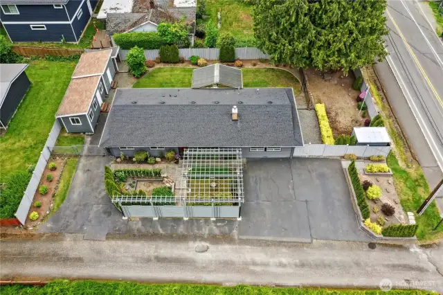 Lot is 11,200 sq ft