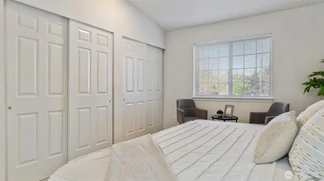 HUGE double closet