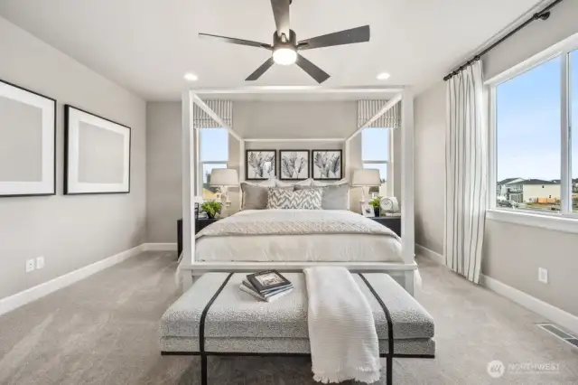 Photos are of Yorktown model home. Colors and options may vary.