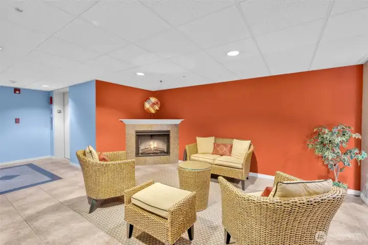 Lobby of Building