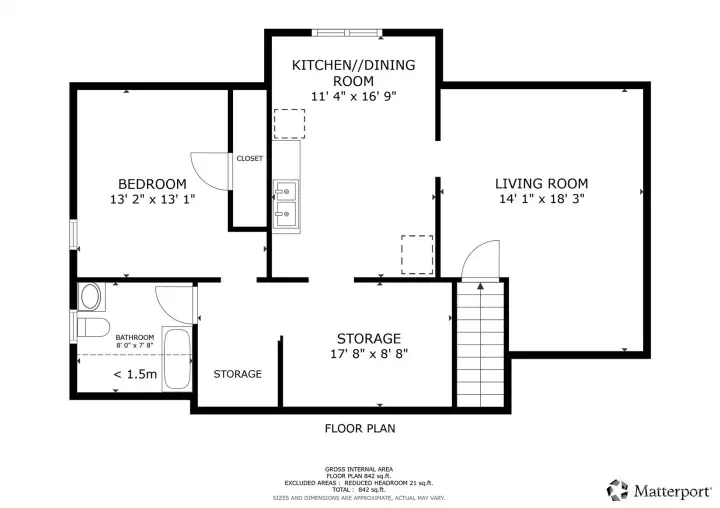 2nd floor unit
