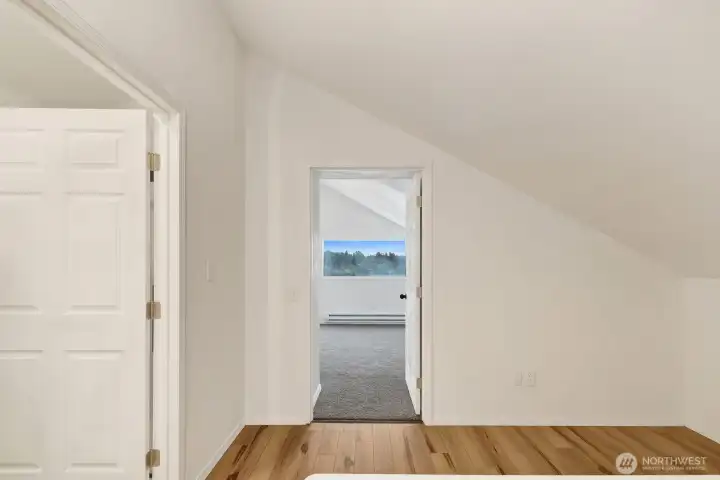 Upstairs landing