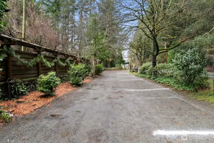 Driveway/parking area