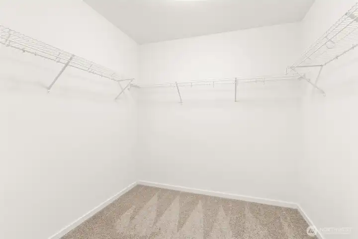 Primary closet