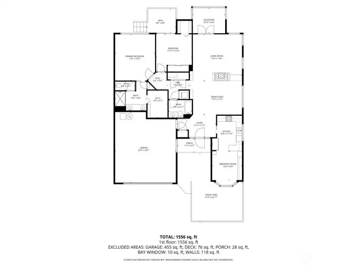 Floor plan. Buyer to verify.