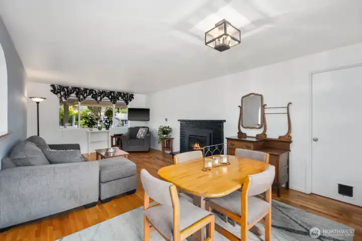 Dining and Living Rooms