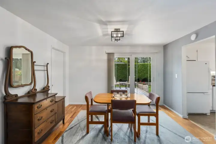 Seamless Flow to Entertaining Backyard!