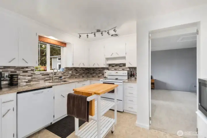 New Flooring and Light Fixtures!