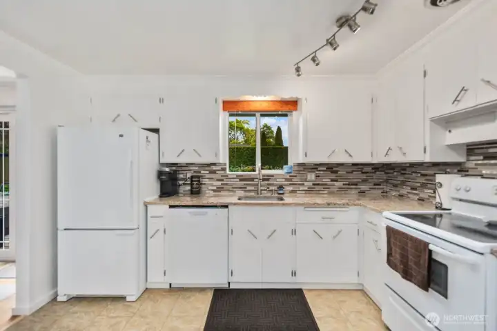 Plenty of Cabinet Space