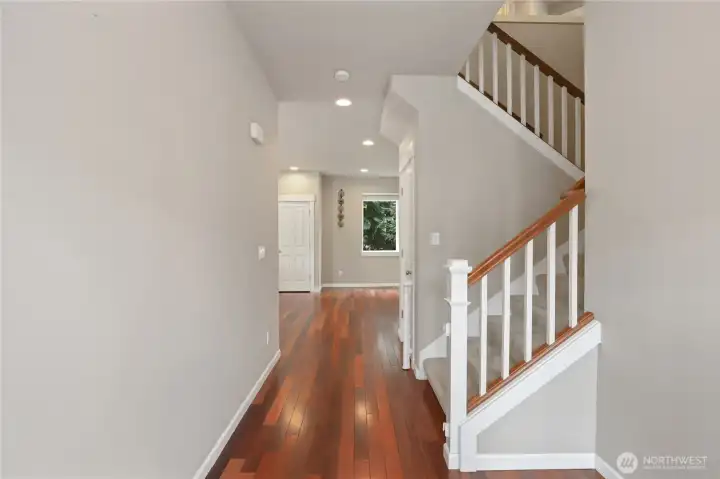 Entry and stairs