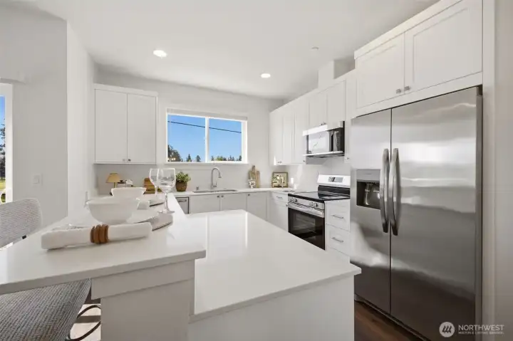 Kitchen (2nd floor – Model Home)