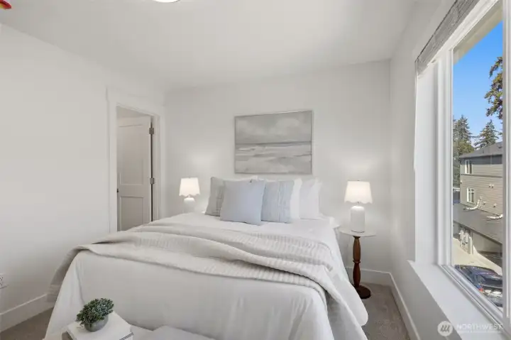 Bedroom 2 (3rd floor – Model Home)
