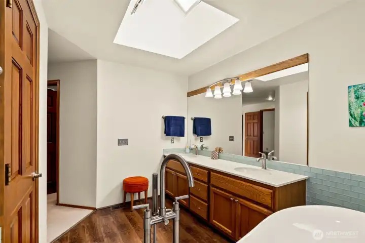 Master bathroom
