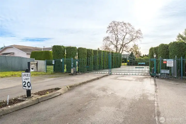 Secure gated entry to Sea Links provides peace of mind while keeping you just minutes from the vibrant Birch Bay waterfront.