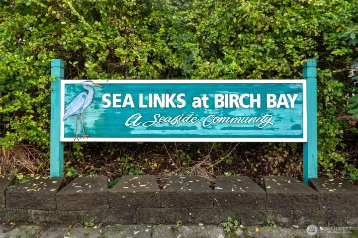 Sea Links at Birch Bay, a desirable seaside community close to the beachfront, dining, and local amenities.