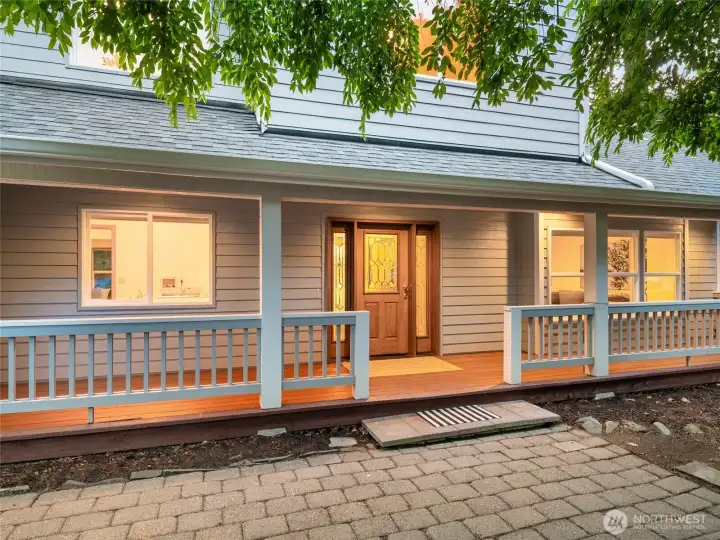 YOUR DREAM PORCH | There's so much room on this porch for rocking chairs to enjoy the beautiful landscaping and peaceful neighborhood.