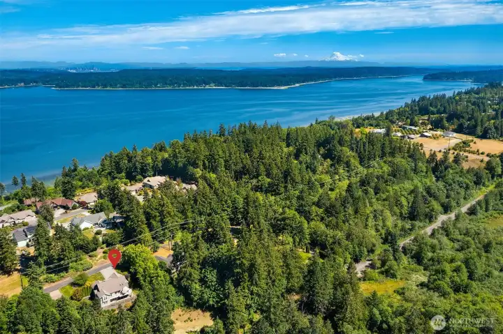 Located just south of Keyport, this home keeps you close to the naval bases, shopping, and everyday amenities that make life easy. And from this vantage point, the view stretches all the way to Mount Rainier and the Seattle skyline. Located just south of Keyport, this home keeps you close to the naval bases, shopping, and everyday amenities that make life easy. And from this vantage point, the view stretches all the way to Mount Rainier and the Seattle skyline.