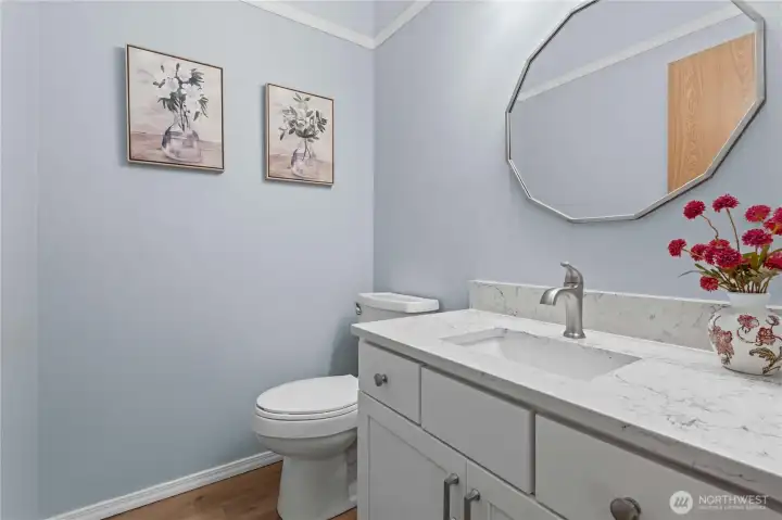 Main floor bathroom