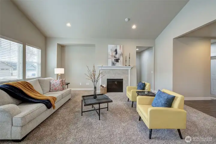 Open-concept living area designed for comfortable everyday living and effortless entertaining.