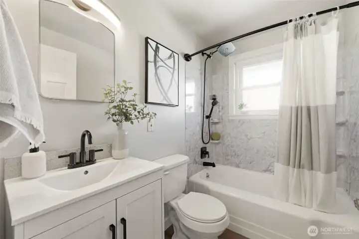 A second bathroom means provides ultimate convenience A second bathroom means provides ultimate convenience