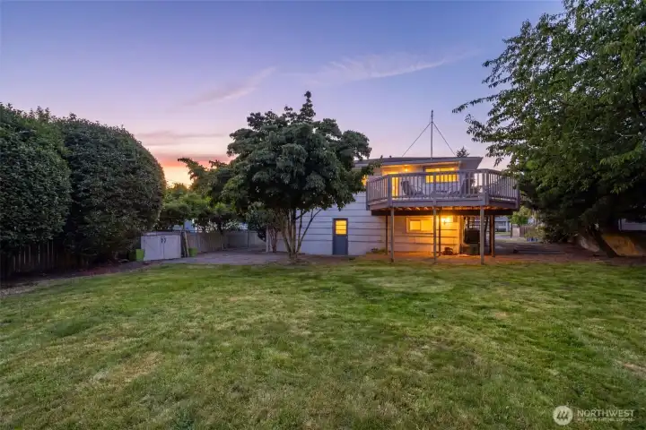 Be the envy of all of your friends in your spacious, fully fenced backyard, perfect for get togethers, playing, and relaxing Be the envy of all of your friends in your spacious, fully fenced backyard, perfect for get togethers, playing, and relaxing