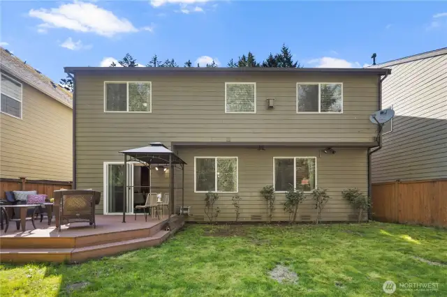 at the end of a quiet cul-de-sac, this stunning residence makes a grand first impression. The spacious backyard opens to a peaceful greenbelt with no neighbors in sight—offering rare privacy and a serene natural backdrop