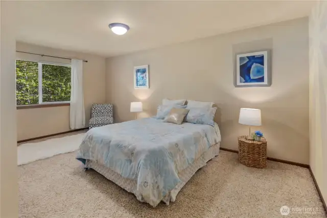 Bedroom 2 offers generous space and peaceful views of the backyard, making it perfect for more than just sleeping. Whether you add a chaise lounge, reading nook, or home office setup, there's room to make it your own private retreat.