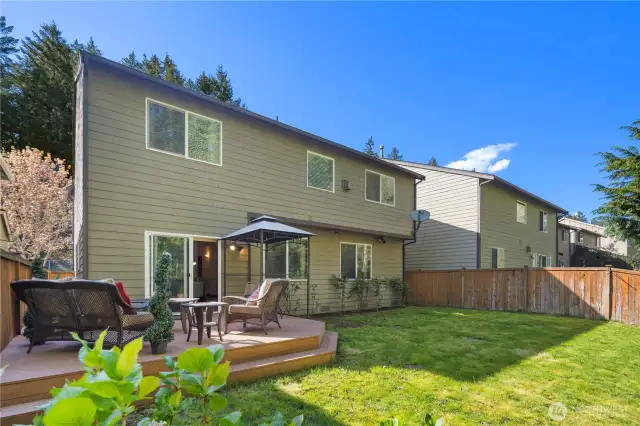 at the end of a quiet cul-de-sac, this stunning residence makes a grand first impression. The spacious backyard opens to a peaceful greenbelt with no neighbors in sight—offering rare privacy and a serene natural backdrop