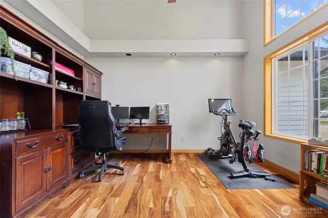 Office off the living room