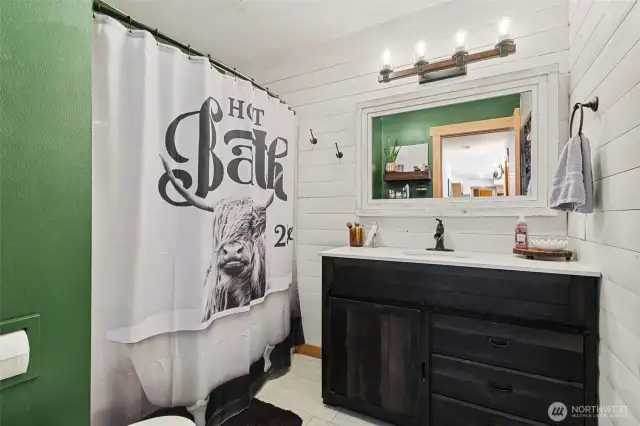 Downstairs guest bathroom