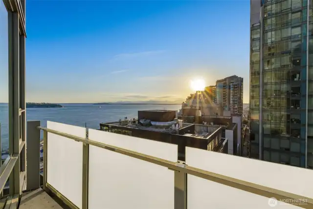 Private balcony