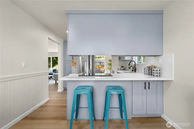 Breakfast bar