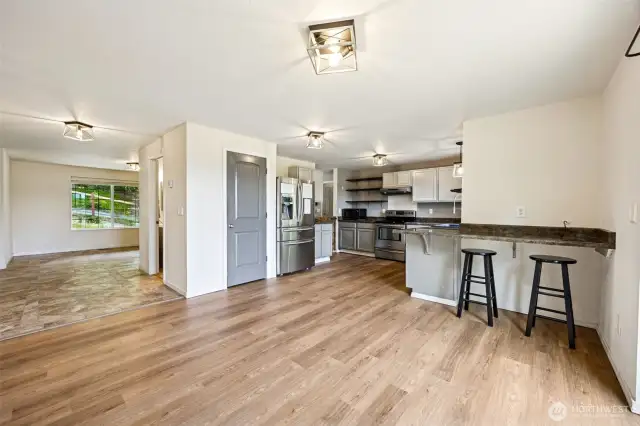 Kitchen and Dining area