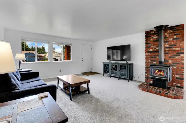 Bright and open living room.